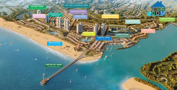 Hometel thừa hưởng hệ giá trị của Venezia Beach với 16 cụm tiện ích wellness luxury living