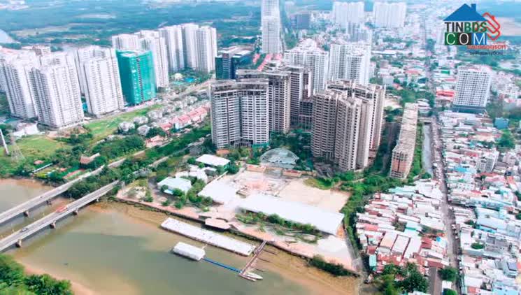 Dự án The Grand Sentosa bề thế với 9 tòa tháp, có view sông và bến du thuyền