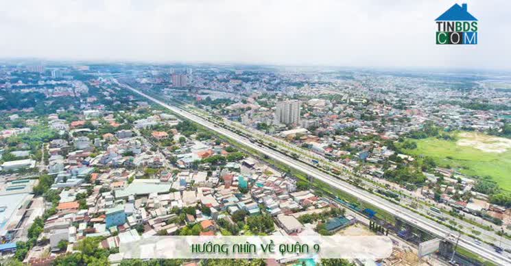 Hướng nhìn từ Lavita Charm về Quận 9