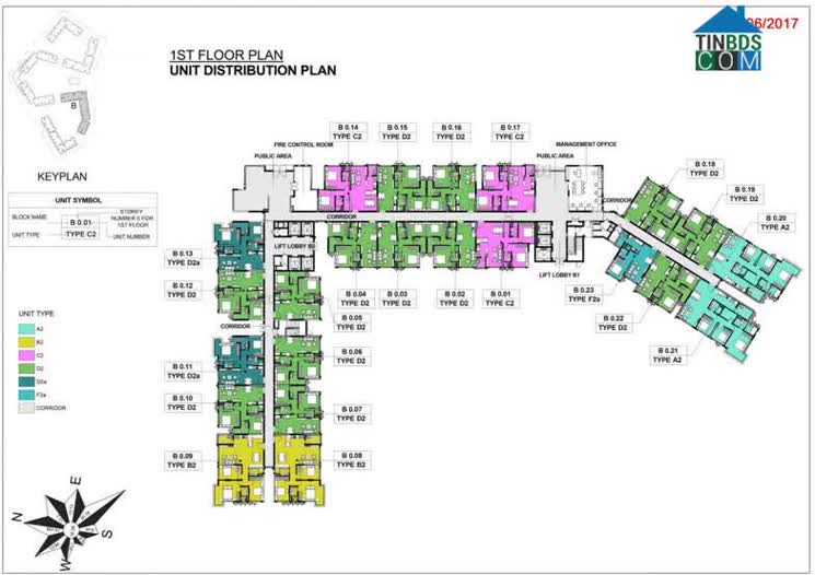  Mặt Bằng Block B – Khu Emerald Celadon City Tân Phú