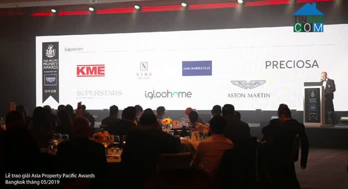 International Property Awards được nhiều doanh nghiệp tầm cỡ song hành