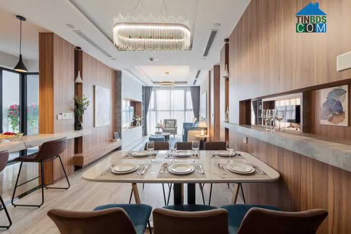 Thiết kế căn hộ hiện đại, tiện nghi, ưu tiên nhiều ánh sáng tự nhiên tại The Diamond Residence