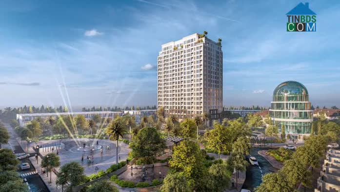 Phối cảnh dự án căn hộ Fancy Tower – biểu tượng “nóc nhà” mới của Bến Tre
