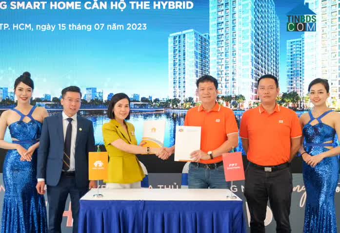 Đại diện Rio Land và FPT Smarthome chính thức ký kết hợp tác phát triển căn hộ thông minh The Hybrid