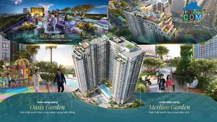 Không gian sống với 3 tầng kiến trúc xanh độc đáo tạo nên giá trị của Sentosa Sky Park