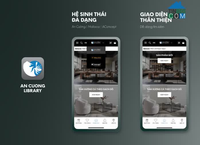 Ảnh AC Library - Ứng Dụng Thú Vị Trong Thế Giới Thiết Kế Nội Thất