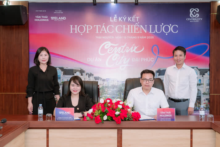 Ảnh Tân Thái Holdings “Bắt Tay” Cùng WELAND, Phát Triển “BĐS Vùng Lõi Đô Thị” Thái Nguyên