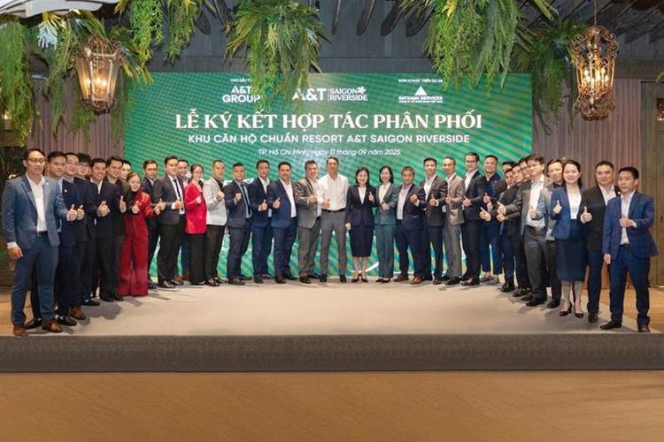 Ảnh A&T Saigon Riverside Khẳng Định Sức Hút Với Hơn 35 Đối Tác Phân Phối Chiến Lược