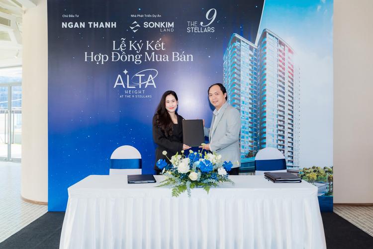 Ảnh SonKimLand Chính Thức Ký Kết Hợp Đồng Mua Bán Căn Hộ Alta Height Tại The 9 Stellars