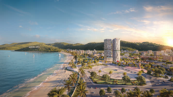 Ảnh Thiết Kế Độc Đáo Của Q1 Tower Quy Nhơn – Nơi Cuộc Sống Dịu Êm Bên Bờ Đại Dương