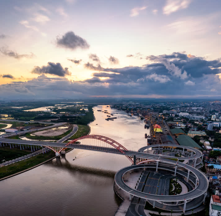 Ảnh Bất Động Sản Thủy Nguyên (Hải Phòng) Thăng Hạng Nhờ Hạ Tầng