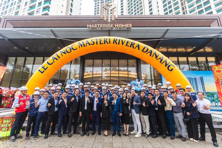 Ảnh Masteri Rivera Danang Chính Thức Cất Nóc, Bước Vào Giai Đoạn Hoàn Thiện