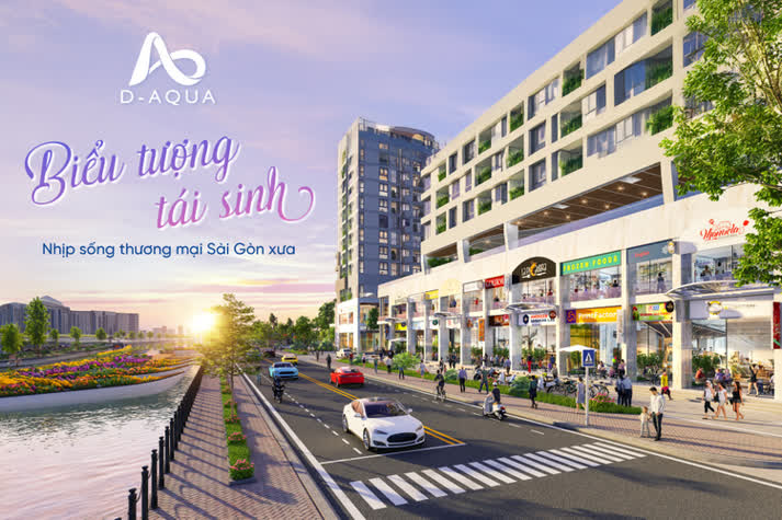 Ảnh Thương Phố Bên Sông – Sức Hút Khó Cưỡng Của Shop Thương Mại Đã Hiện Hữu Tại D-Aqua