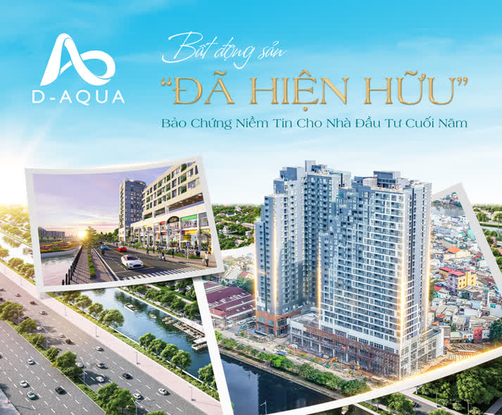 Ảnh D-AQUA – Lợi Thế Kép Độc Tôn: Sản Phẩm Thật Sáng Đèn, Dòng Tiền Thật Hấp Dẫn