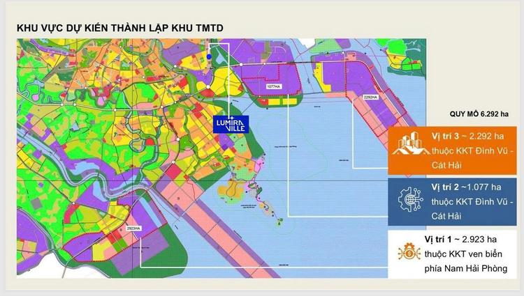 Ảnh Sát Vách Khu Thương Mại Tự Do Vừa Thành Lập, Lumira Ville Hưởng Trọn Siêu Bệ Phóng Kinh Tế Của Hải Phòng