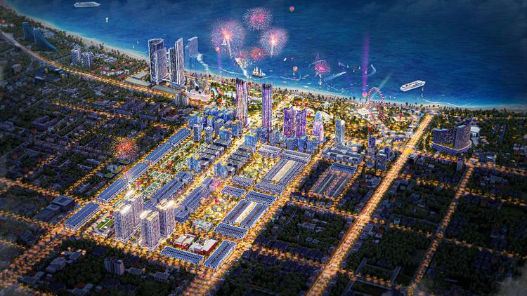 Ảnh Khai Mở Dòng Chảy Thịnh Vượng Tại Đô Thị Biển Kiểu Mẫu Bình Sơn Ocean Park
