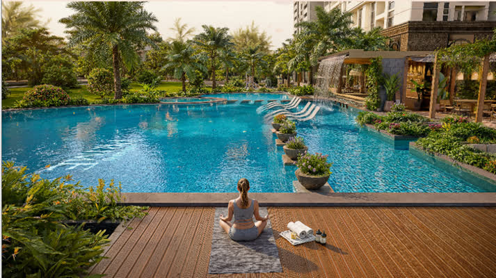 Ảnh Khu Compound Ven Sông Và Sức Hút Từ Nhu Cầu Sống Đa Thế Hệ