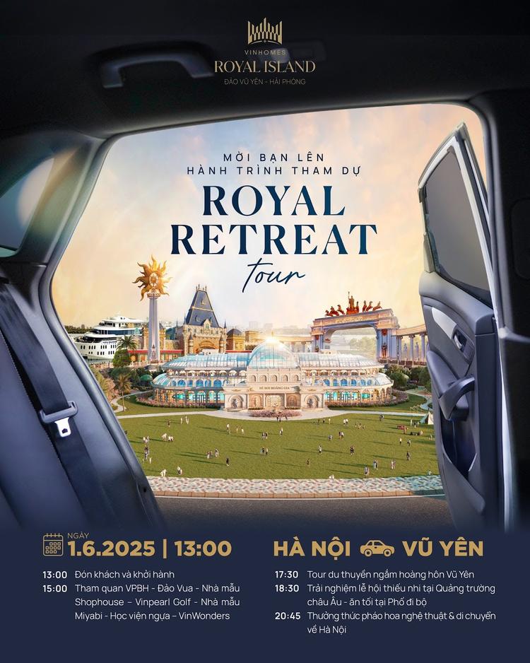 Ảnh Royal Retreat Tour: Trải Nghiệm Cuối Tuần “Vừa Nghỉ Dưỡng, Vừa Sinh lời“