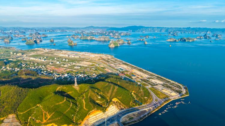 Ảnh Dự Án Nổi Bật Giữa Trung Tâm Giao Thương Sầm Uất Vân Đồn