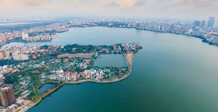 Ảnh Tây Hồ Tây 2026: Tâm Điểm Của Kỷ Nguyên Tái Thiết Và Những "Cú Hích" Hạ Tầng Lịch Sử