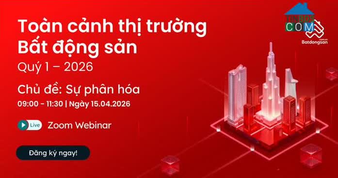 Ảnh Toàn Cảnh Thị Trường BĐS Quý 1/2026: Góc Nhìn Dữ Liệu Trong Một Thị Trường Đang Phân Hóa