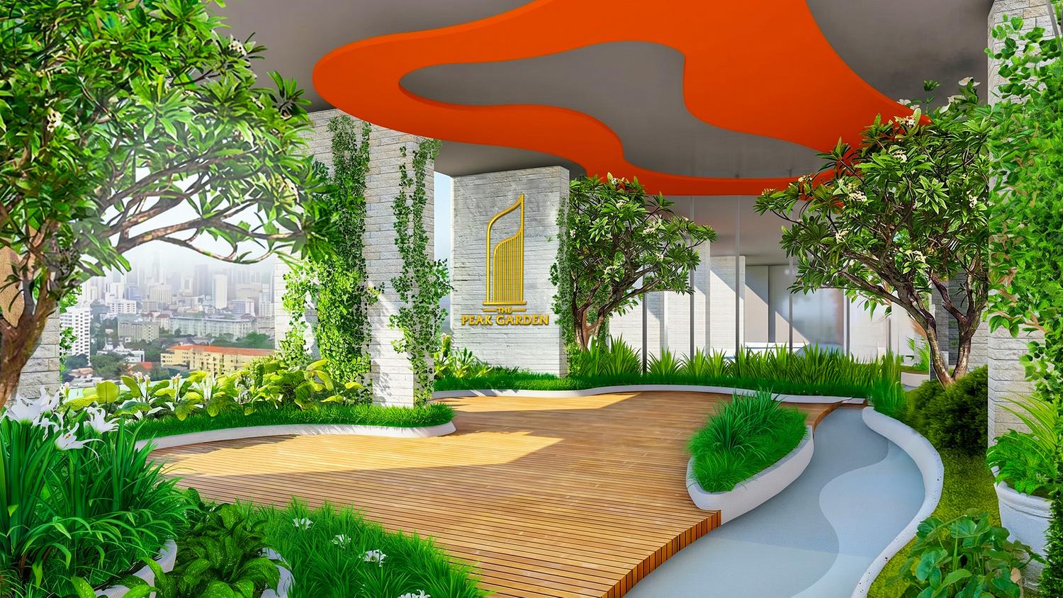 Ảnh Không Gian Sống Xanh Và Trải Nghiệm Wellness Tại The Peak Garden