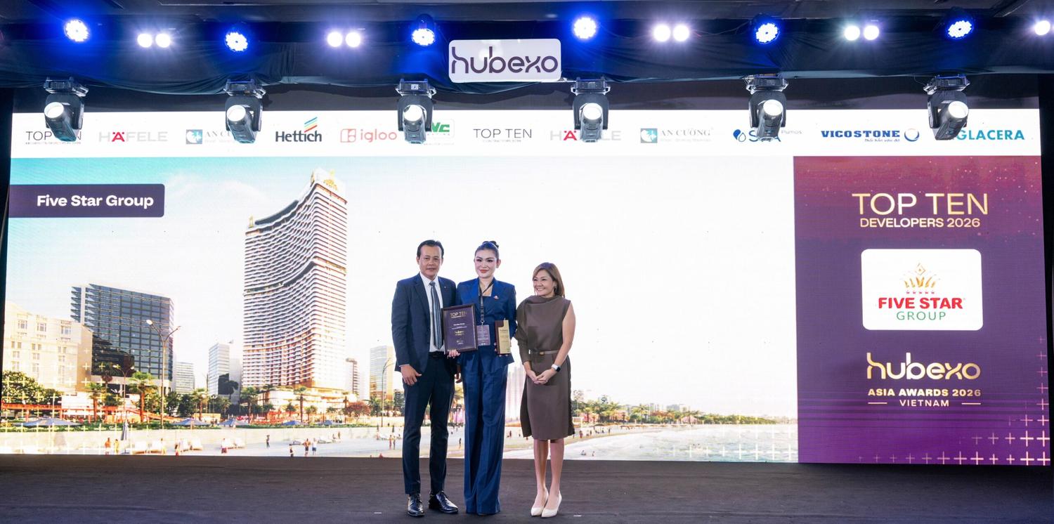 Ảnh Top 10 Nhà Phát Triển Bất Động Sản Việt Nam 2026: Dấu Mốc Mới Trên Hành Trình Phát Triển Của Five Star Group