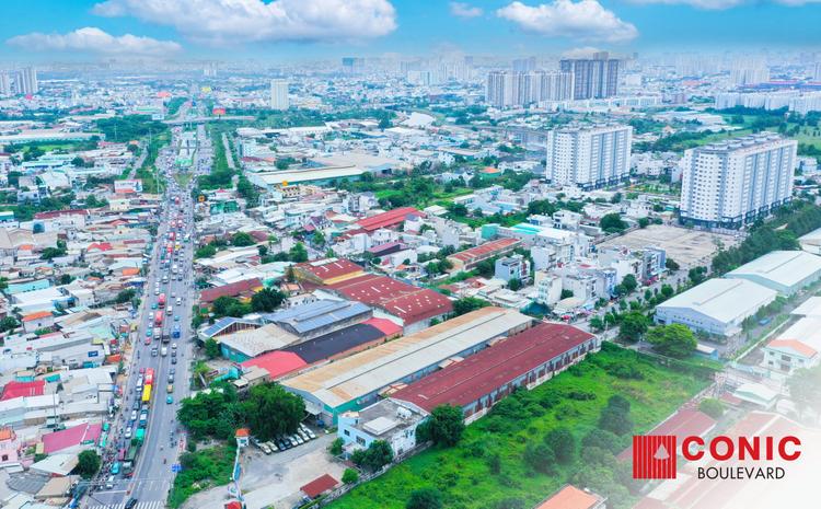Ảnh Conic Boulevard – Một Dự Án Chỉn Chu Tại Khu Tây TP.HCM Đang Bàn Giao Nhà