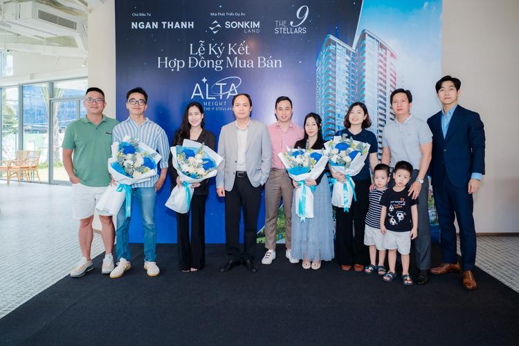 Ảnh SonKimLand Chính Thức Ký Kết Hợp Đồng Mua Bán Căn Hộ Alta Height Tại The 9 Stellars