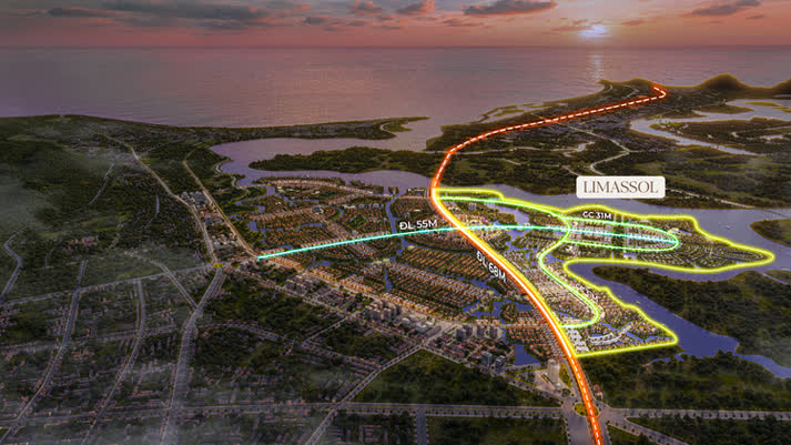 Ảnh Sức Hút Từ Phân Khu Limassol – “Mảnh Ghép” Đầu Tiên Của Siêu Đô Thị Đảo 1.300 ha Tại Vũng Tàu