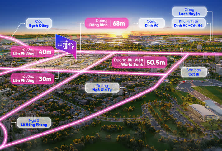 Ảnh Chính Sách Lạ: Chỉ 25% Nhận Nhà Ngay, Giãn Thanh Toán Sau 18 Tháng Tại Lumira Ville Hải Phòng