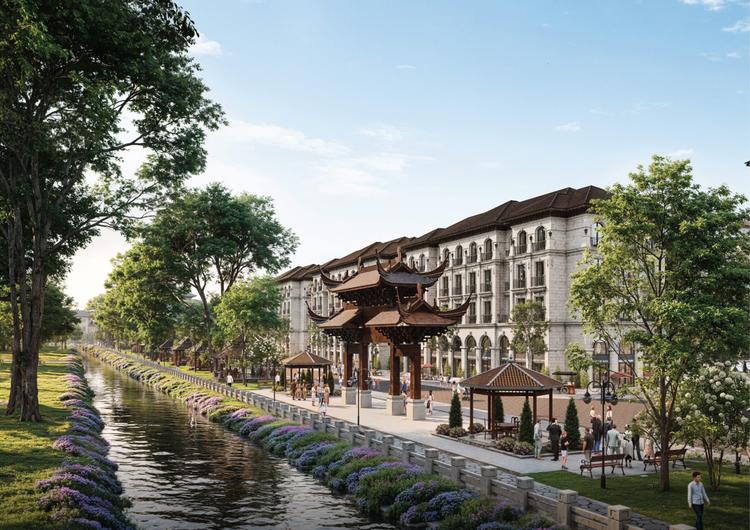 Ảnh Lộ Diện Bộ Sưu Tập Thấp Tầng View Sông Độc Bản Tại Đại Đô Thị Phía Đông Của Sunshine Group