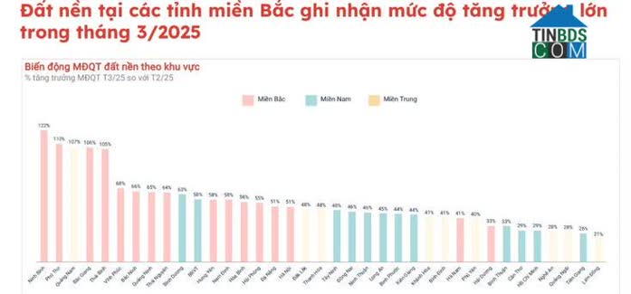 Ảnh Đất Nền Dẫn Đầu Về Mức Độ Quan Tâm Trong Quý 1/2025