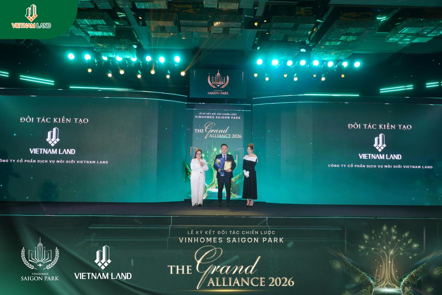 Ảnh Vietnam Land – Đối Tác F1 Chiến Lược Dự Án Đại Đô Thị Vinhomes Saigon Park