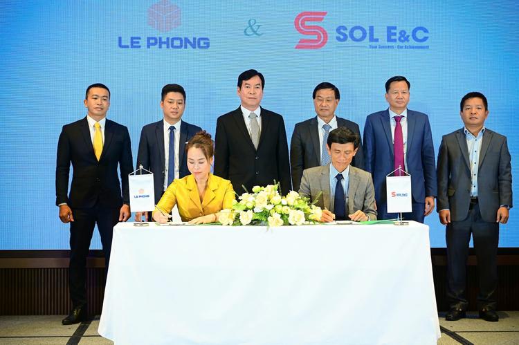 Ảnh Lê Phong Group Ký Kết Hợp Tác Chiến Lược Dự Án The Emerald Garden View
