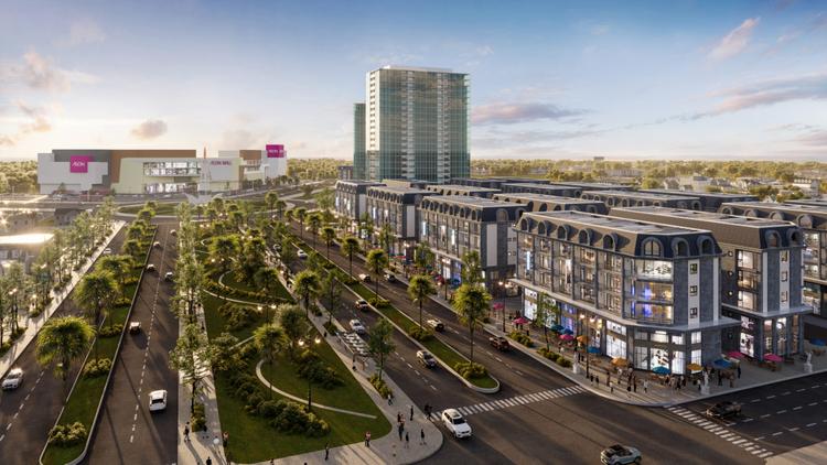 Ảnh Phân Khu Cao Tầng An Cựu Tower (An Cựu City) Được Phê Duyệt Quy Hoạch 1/500