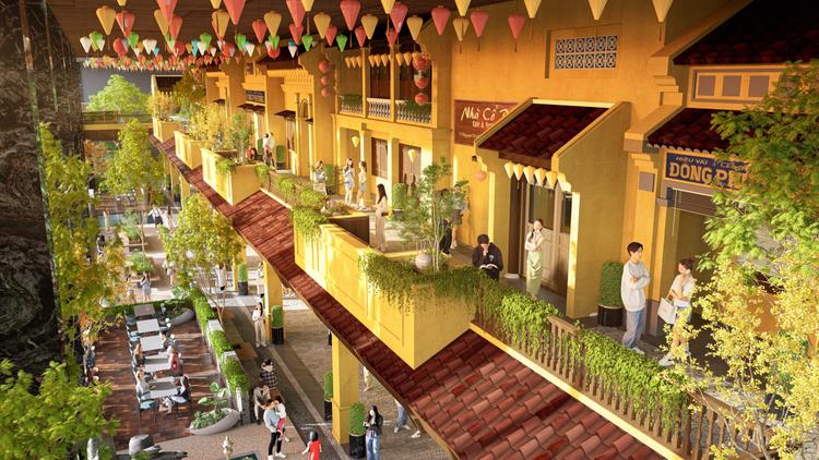 Ảnh Cận Cảnh Ba Tầng Trải Nghiệm 5 Sao Tại Dự Án Hàng Hiệu Tiên Phong Ở KĐT Ciputra