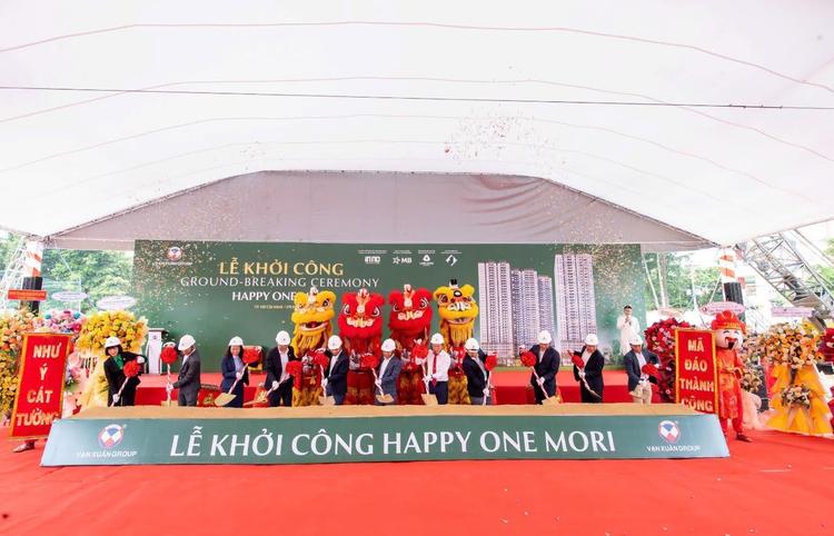 Ảnh Happy One Mori Chính Thức Khởi Công