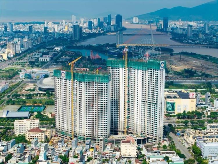 Ảnh Masteri Rivera Danang Chính Thức Cất Nóc, Bước Vào Giai Đoạn Hoàn Thiện