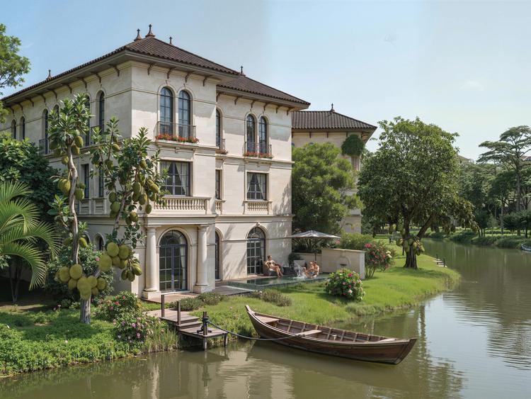 Ảnh Lộ Diện Bộ Sưu Tập Thấp Tầng View Sông Độc Bản Tại Đại Đô Thị Phía Đông Của Sunshine Group