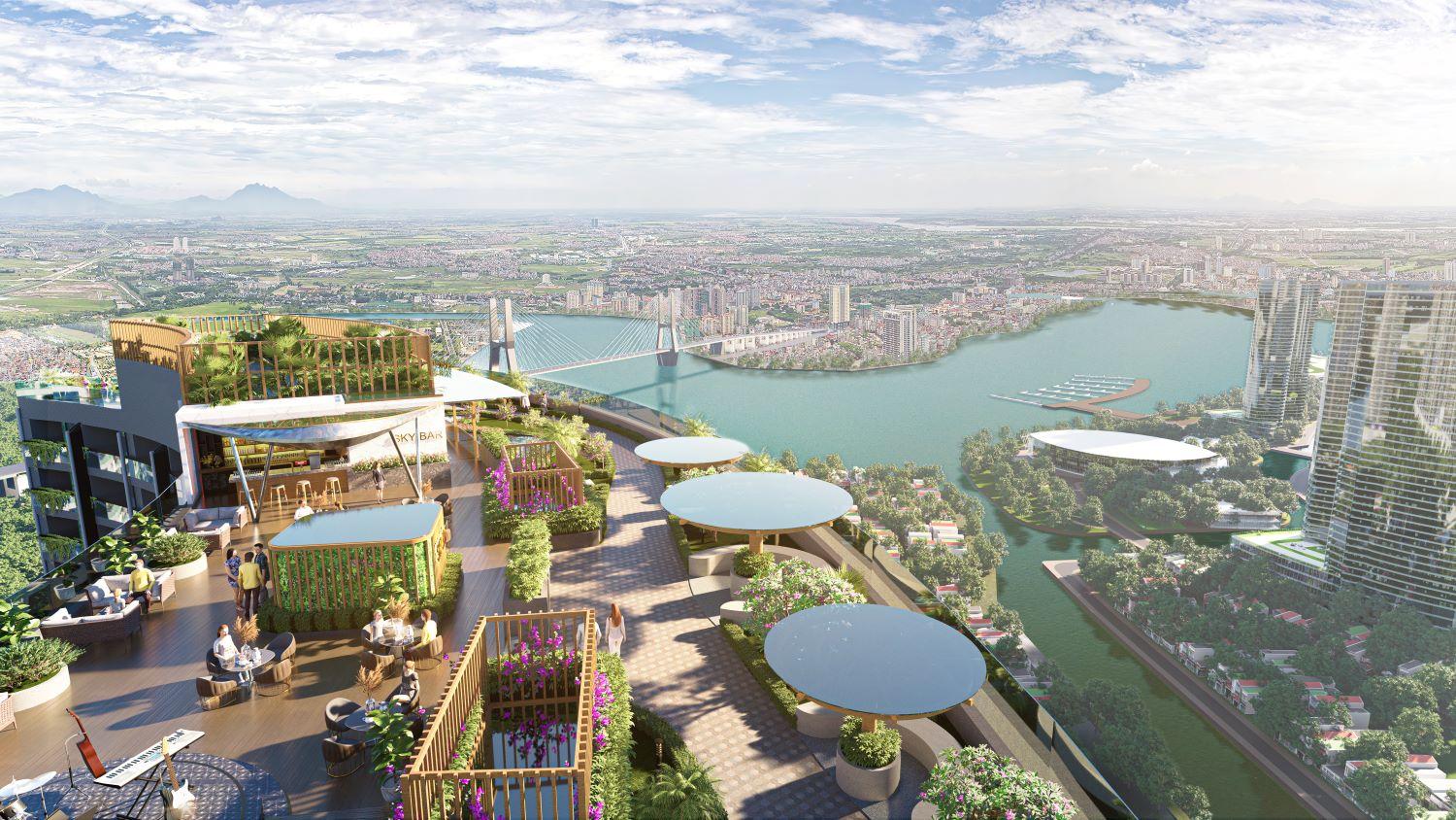Ảnh Noble Crystal Riverside - Tổ Hợp 12 Tòa Tháp 3 Mặt Hướng Sông Trên “Cung Đường Tỷ Đô” Đào Trí