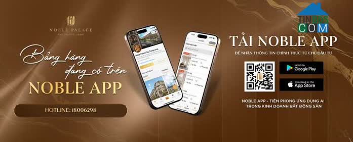 Ảnh Dự Án Hàng Hiệu Noble Palace Tay Thang Long Tăng Tốc Triển Khai, Sẵn Sàng Bàn Giao Từ Quý 3/2025