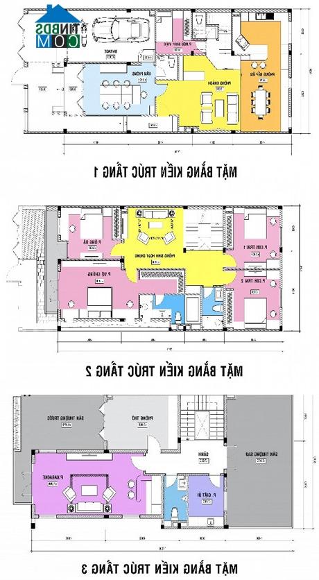 Ảnh Tư vấn thiết kế nhà 3 tầng để ở và làm văn phòng công ty