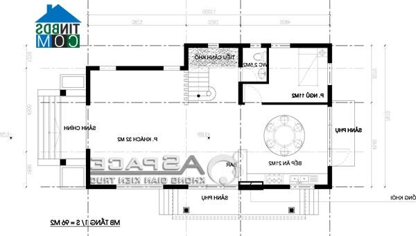 Ảnh Tư vấn thiết kế biệt thự 96m2 cho gia chủ sinh năm 1978