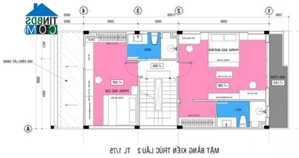 Ảnh Thiết kế nhà 3 tầng hiện đại với tông màu trắng chủ đạo