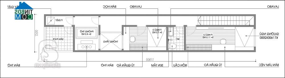 Bản vẽ mặt bằng tư vấn tầng 1