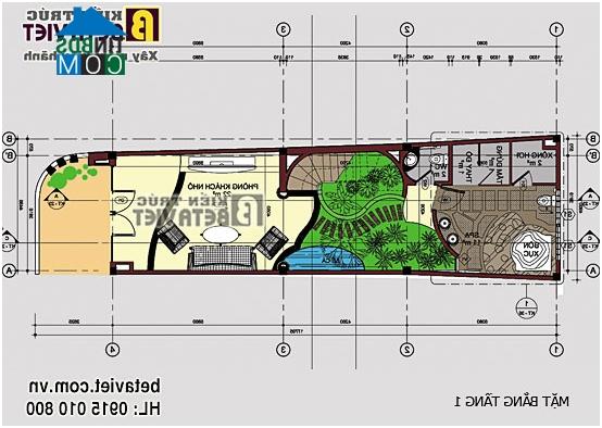 Ảnh Tư vấn xây nhà ống 5 tầng trên đất 4,5x18m