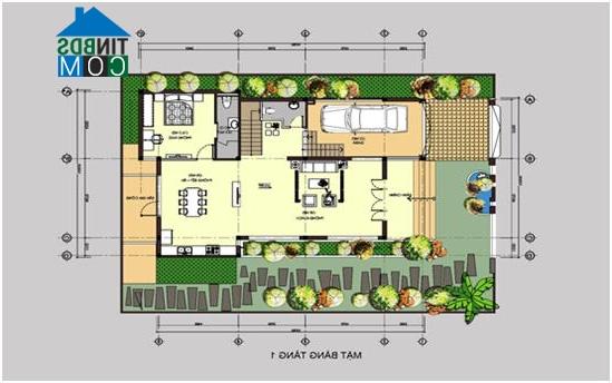 Ảnh Tư vấn xây nhà 3 tầng diện tích 10x16m