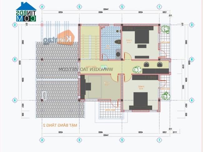 Ảnh Thiết kế biệt thự sân vườn trên đất 1500m2