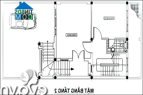 - Mặt bằng tầng 3: